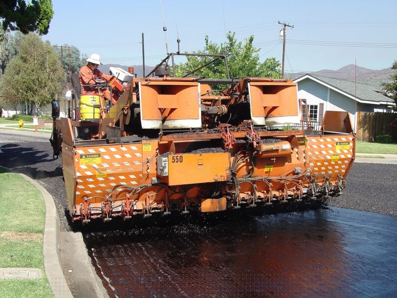 Asphalt Slurry Sealing